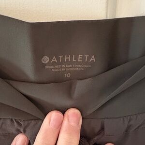 Athleta Dark Green Cargo Joggers